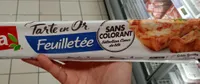 Tarte en or feuilletée
