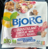 Le croustillant chocolat noir & fruits rouges