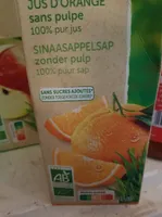 Jue d'orange sans pulpe