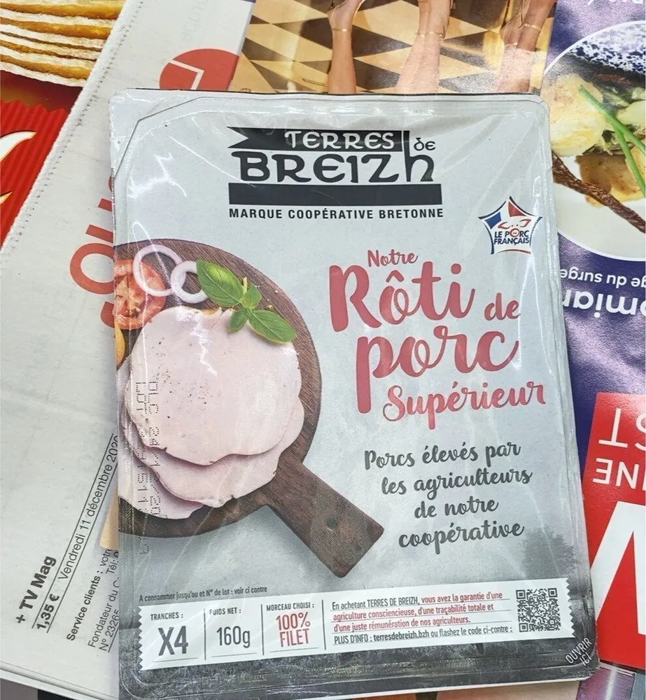 Notre roti de porc superieur