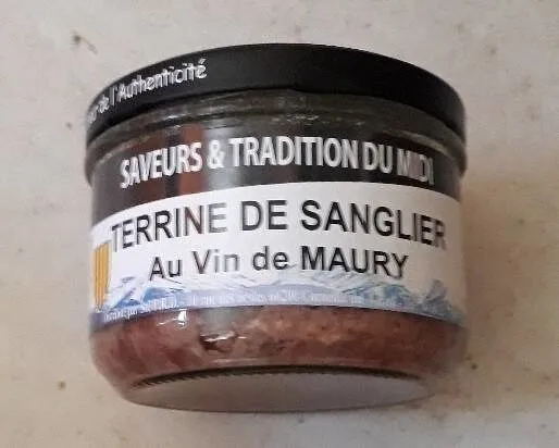 Terrine de sanglier au vin de Maury
