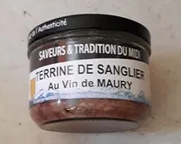 Terrine de sanglier au vin de Maury