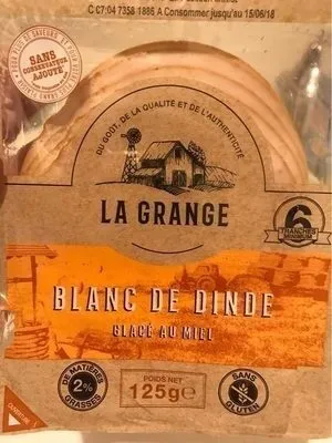 Blanc de dinde - glacé au miel