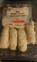 Mini nems poulet sauce nuoc mam