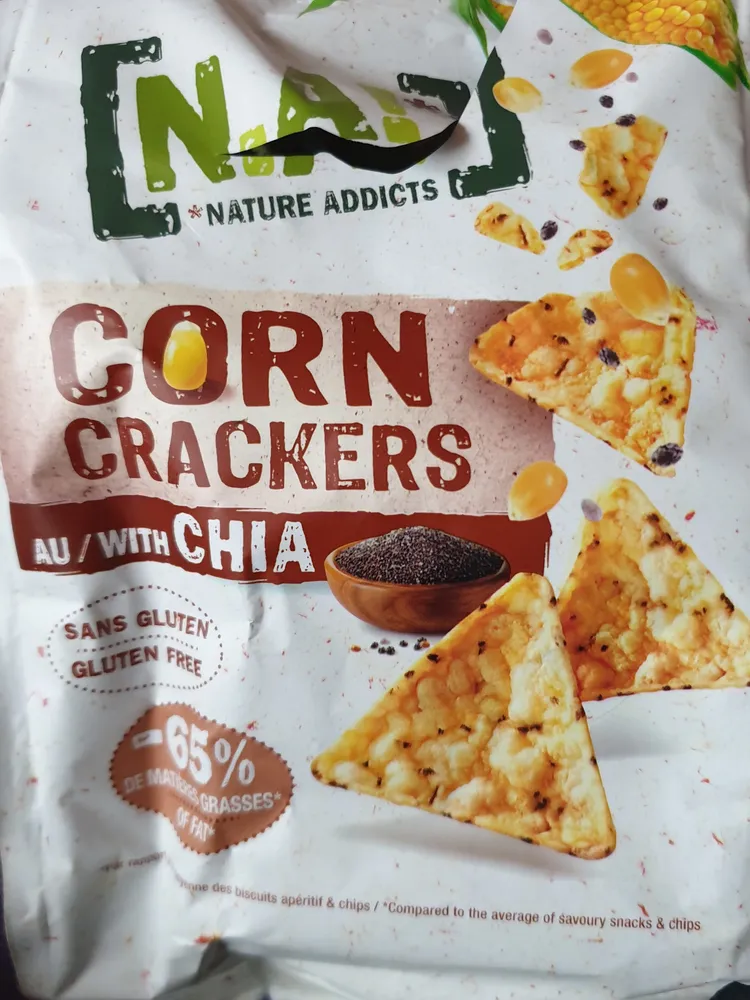 N.A! CORN CRACKERS AU CHIA