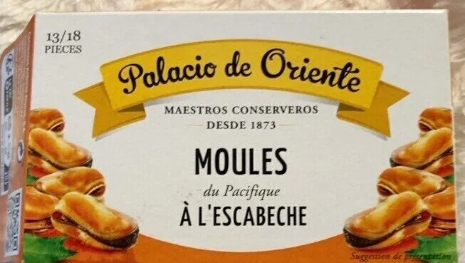 Moules du Pacifique a l’escabeche