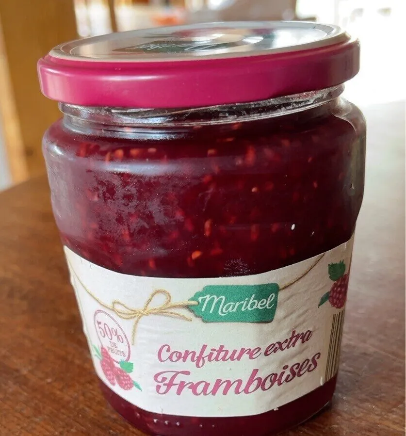 Confiture extra framboises