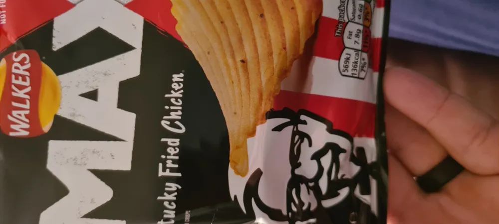 walkers kfc crisps