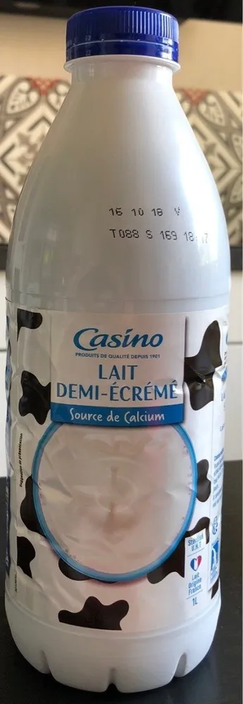 Lait demi-écrémé