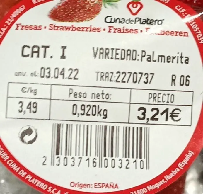 Fresas