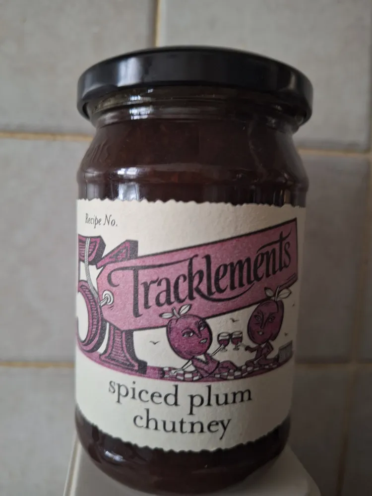 Spiced plum chutney