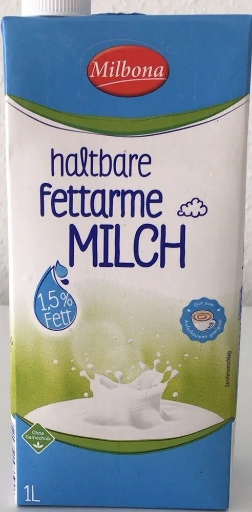 haltbare fettarme Milch