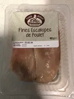 Fines escalopes de poulet