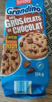 Grandino aux gros éclats de chocolat