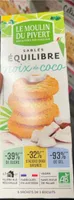 sablés équilibre coco