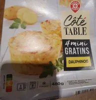 4 mini gratins dauphinois