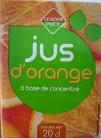 Jus d'orange