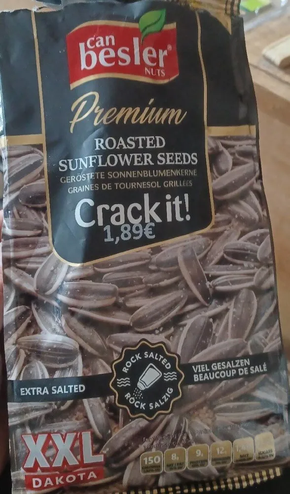 Graines de tournesol grillées