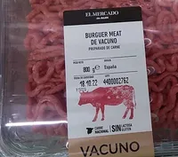 Burguer meat de vacuno