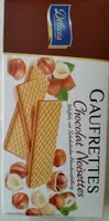 Gaufrettes chocolat noisettes
