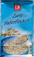 Zarte Haferflocken