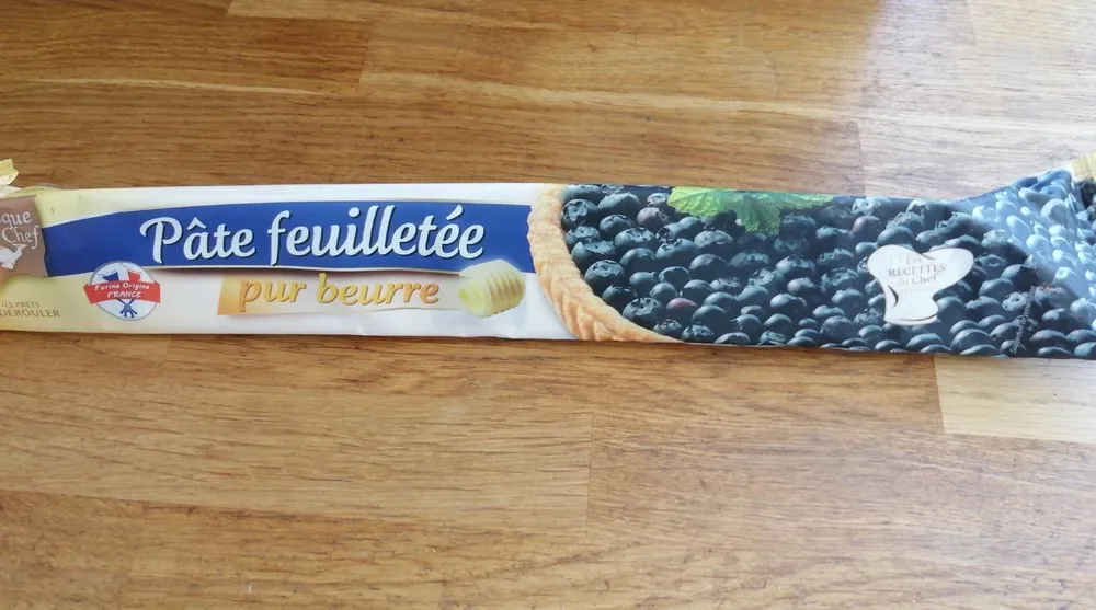 Pâte feuilletée pur beurre
