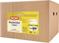 Amora Mayonnaise de Dijon 6 Poches pour Oscar 2,25kg