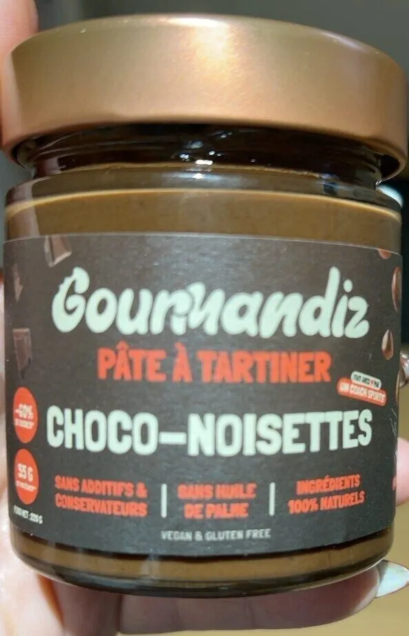Pâte à tartiner choco-noisettes