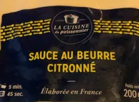 Sauce au beurre citronné