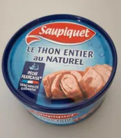 Le thon entier au naturel