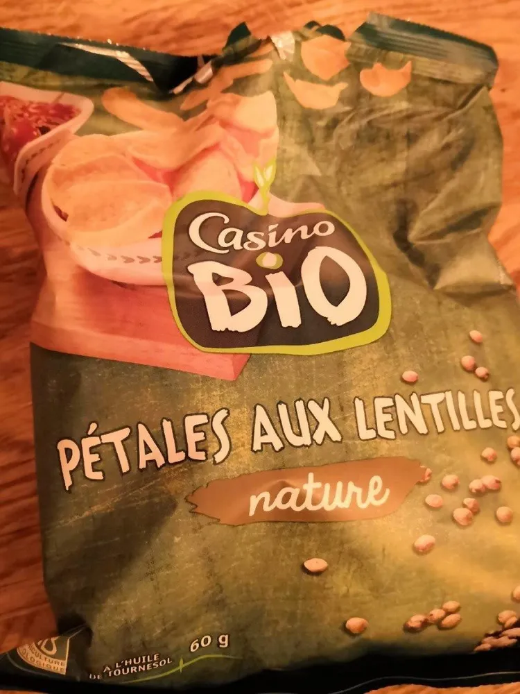 Pétales aux lentilles nature