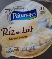 Riz au lait Saveur Vanille