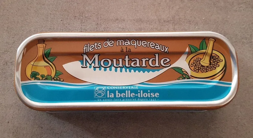 Filets de maquereau à la moutarde