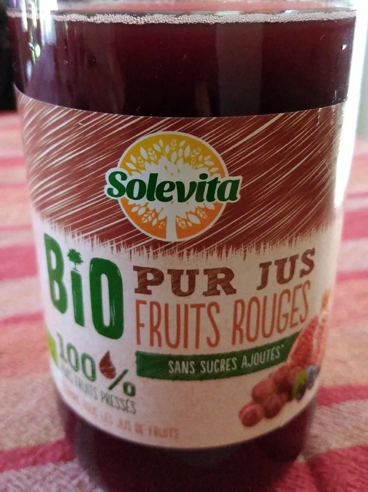 PUR JUS fruits rouges