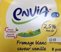 Fromage blanc vanille