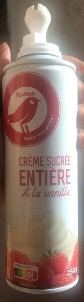 Creme sucree entiere