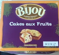 Cakes aux fruits
