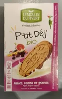 P'tit déj'bio figues raisins et graines