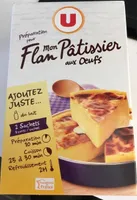 Preparation pour Mon flan patissier aux oeufs