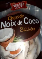 Chips de noix de coco séchées