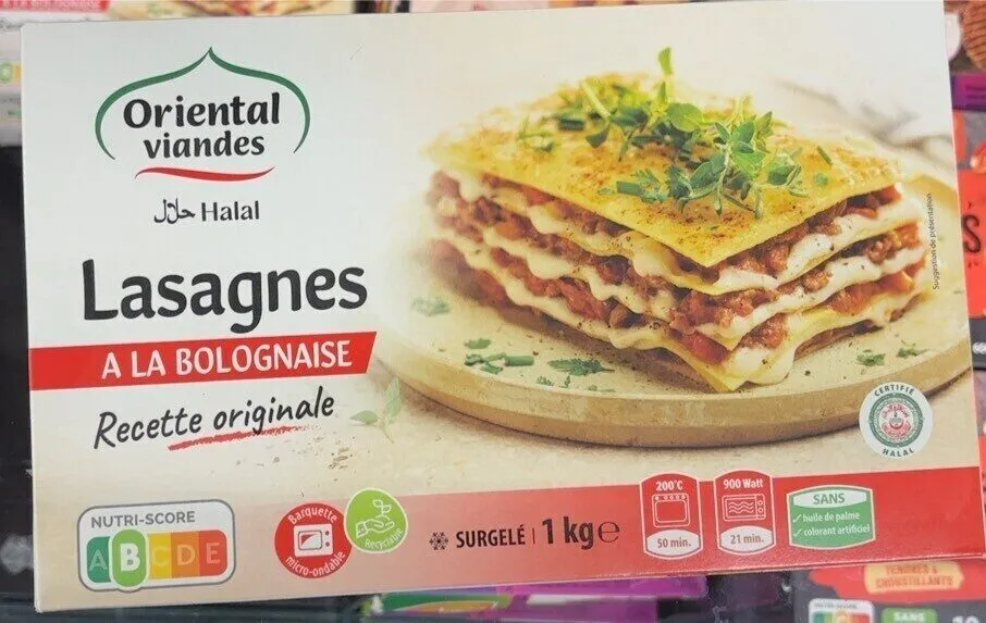 Lasagnes à la bolognaise