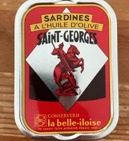 Sardines à l'huile d'olive Saint-Georges