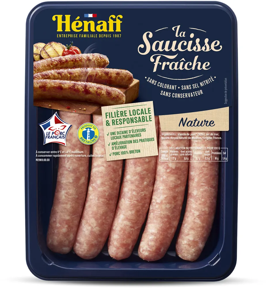 Saucisse Nature