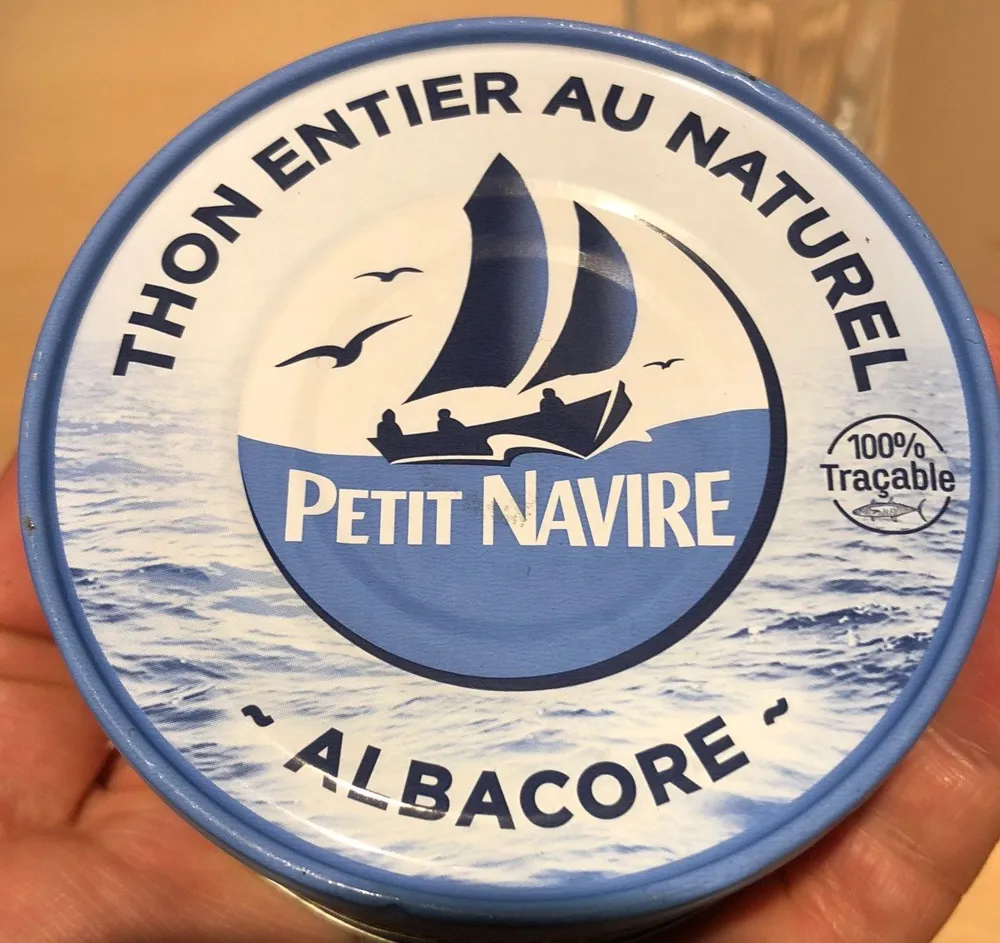 Thon entier au naturel