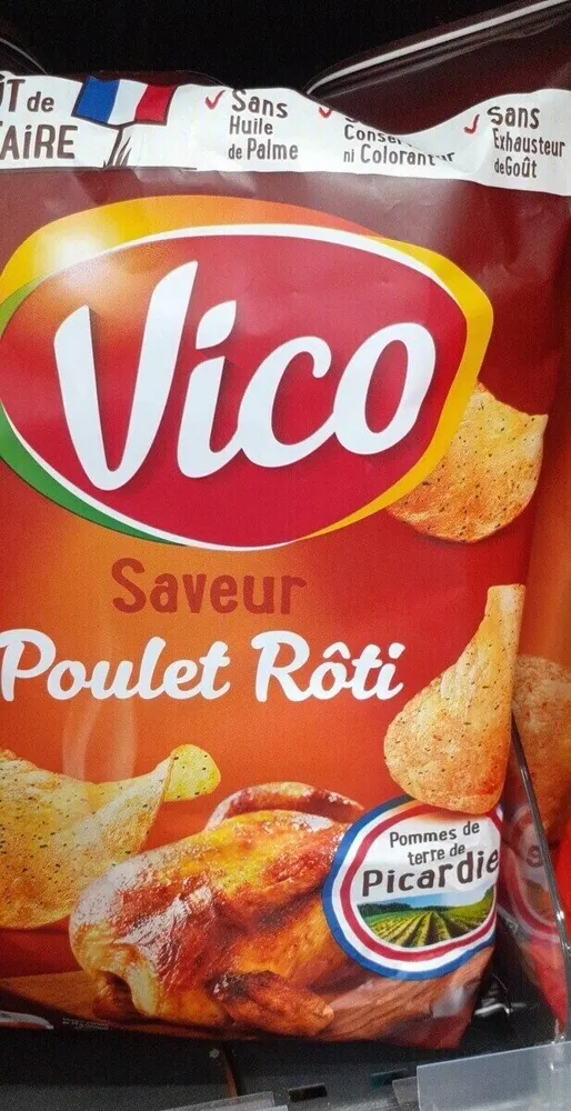 Chips poulet roti