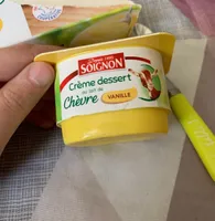 Crème dessert au lait de chèvre