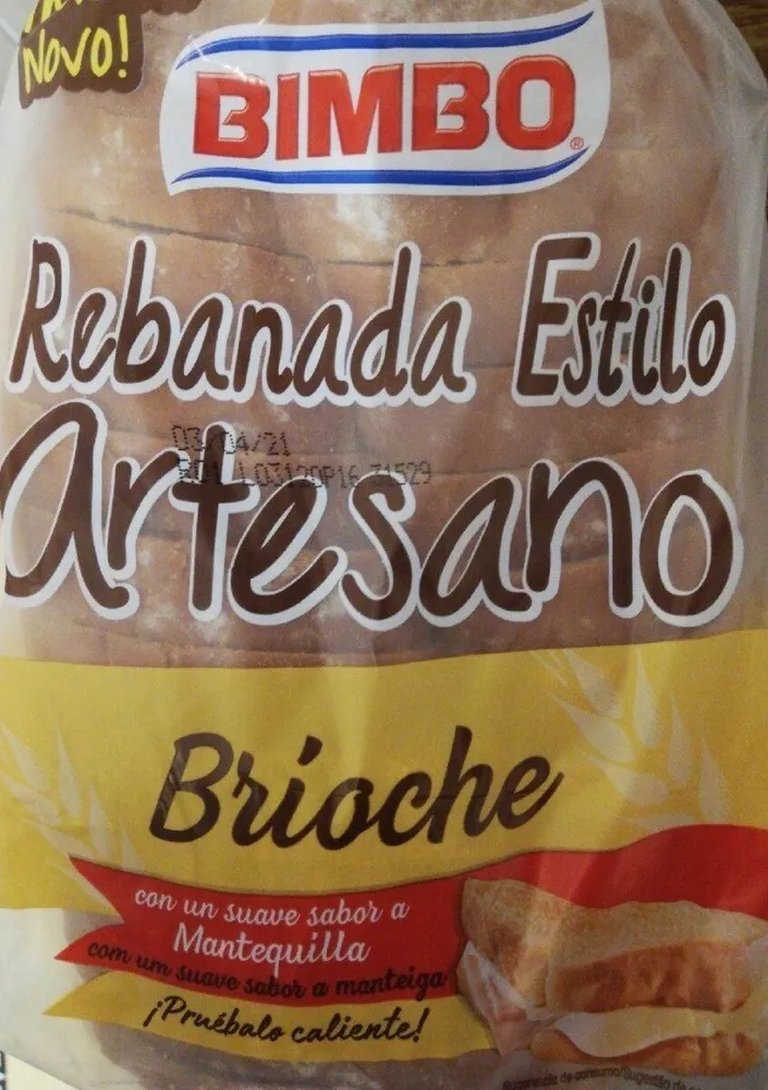 Rebanada Estilo Artesano (Brioche)