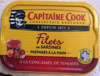 Filets de sardines a la concassée de tomates
