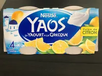 Yaos yaourt a la grecque pulpe citron