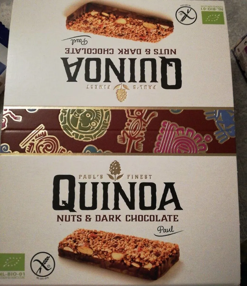 Quinoa noisettes et chocolat noir